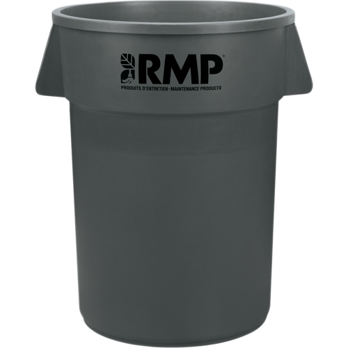 Garbage Bin, Polyethylene, 44 US gal. Sécurité Médic