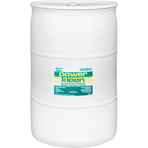 Produit nettoyant pour nettoyeur de pi&egrave;ces Power Kleen, 208 L, Baril Sécurité Médic