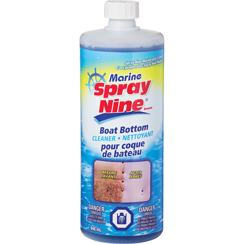Spray Nine&reg; Boat Bottom Cleaner, 946 ml, Bottle Sécurité Médic