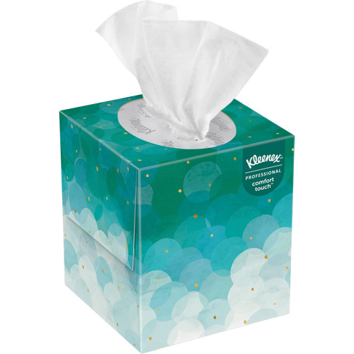 Kleenex&reg; Upright Facial Tissue, 2 Ply, 7.8" L x 8.3" W, 95 Sheets/Box Sécurité Médic