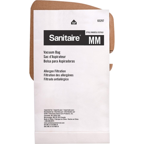 Sac d'aspirateur standard, 1 gal. US Sécurité Médic