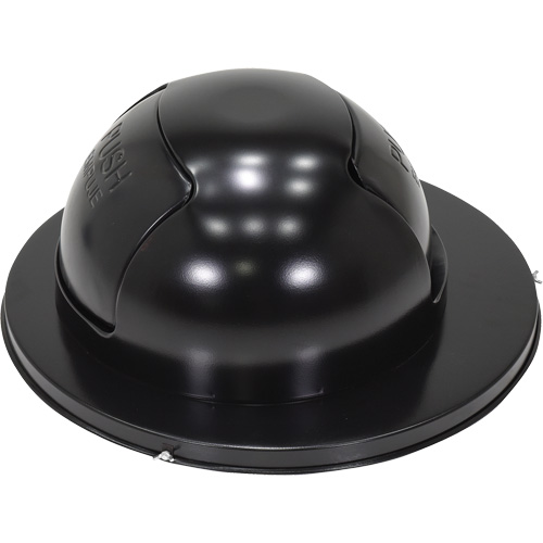Drum Waste Disposal Top, Dome Lid, Metal, Fits Container Size: 23-1/2" Dia. Sécurité Médic