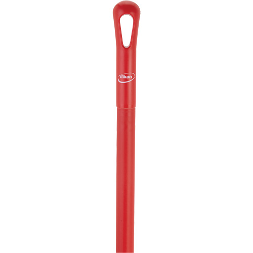 Ultra Hygiene Handle, Broom/Scraper/Squeegee, Red, Ergonomic, 59" L Sécurité Médic