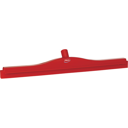 Raclette double ultra hygi&eacute;nique, 24", Rouge Sécurité Médic