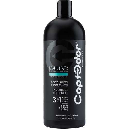 Gel douche 3 en 1, 1000 ml, Pure fraîcheur, Bouteille Sécurité Médic