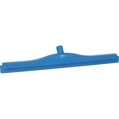 Raclette double ultra hygi&eacute;nique, 24", Bleu Sécurité Médic