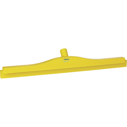 Raclette double ultra hygi&eacute;nique, 24", Jaune Sécurité Médic