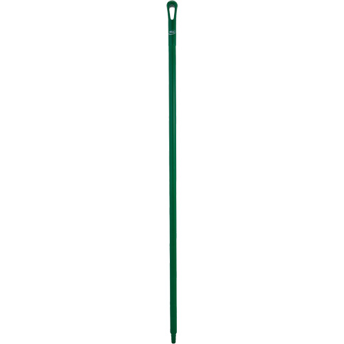 Ultra Hygiene Handle, Broom/Scraper/Squeegee, Green, Ergonomic, 59" L Sécurité Médic