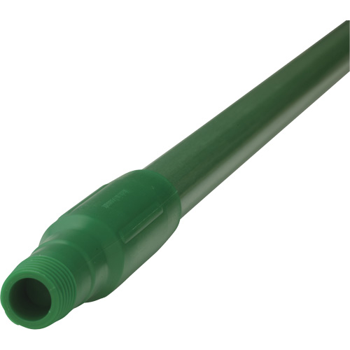Handle, Broom/Scraper/Squeegee, Green, Standard, 59" L Sécurité Médic