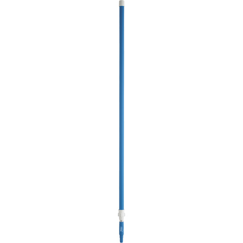 Manche de brosse pour plateforme, Brosse/Support &agrave; tampon, Bleu, T&eacute;lescopique, 62"-113" lo Sécurité Médic