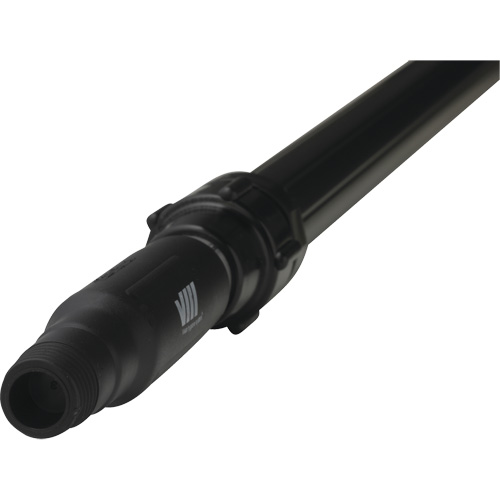 Deck Scrub Handle, Brush/Pad Holder, Black, Telescopic, 62"-113" L Sécurité Médic