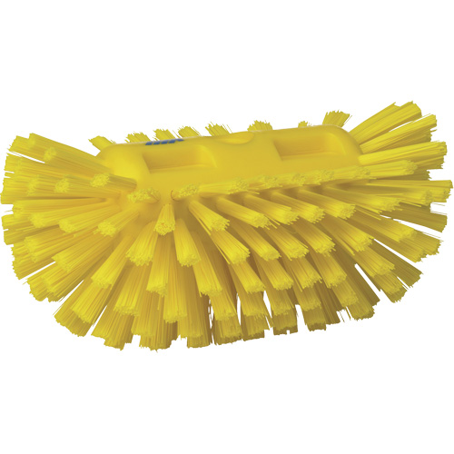 Tank Brush, Stiff Bristles, 8-1/4" Long, Yellow Sécurité Médic