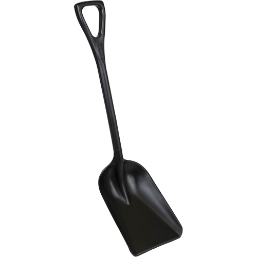 Pelle hygi&eacute;nique monopi&egrave;ce, Lame 10" x 6", Longueur de 37-1/2", Plastique, Noir Sécurité Médic