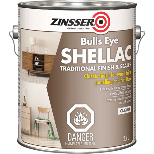 Zinsser&reg; Bulls Eye&reg; Shellac Sealer Sécurité Médic