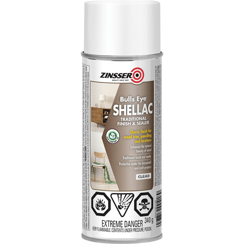 Zinsser&reg; Bulls Eye&reg; Shellac Sealer Sécurité Médic
