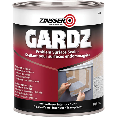 Gardz&reg; Problem Surface Sealer, 3.61 L, Can, Clear Sécurité Médic