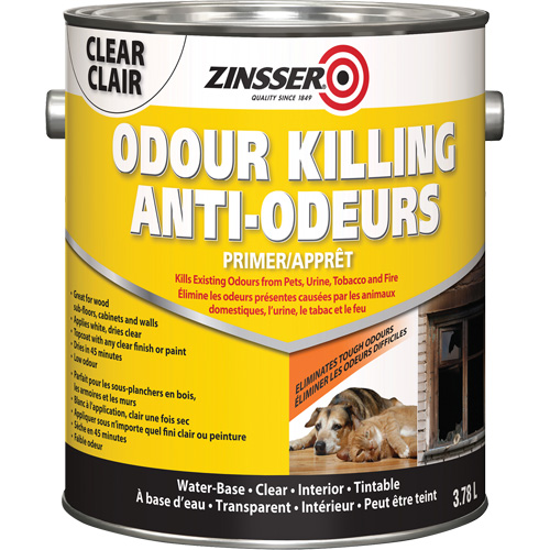 Odour Killing Primer, 3.78 L, Gallon, Clear Sécurité Médic