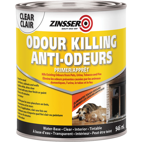 Odour Killing Primer, 946 ml, Can, Clear Sécurité Médic