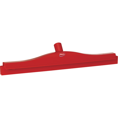 Raclette hygi&eacute;nique &agrave; lame double Ultra, 20", Rouge Sécurité Médic