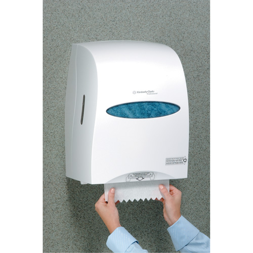 Sanitouch Hard Roll Towel Dispenser, Manual/No-Touch, 12.63" W x 10.2" D x 16.13" H Sécurité Médic