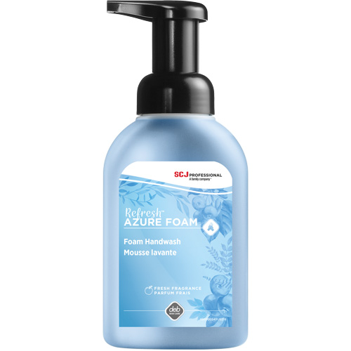 Savon &agrave; mains Refresh Azure, Mousse, 295 ml, Parfum&eacute; Sécurité Médic