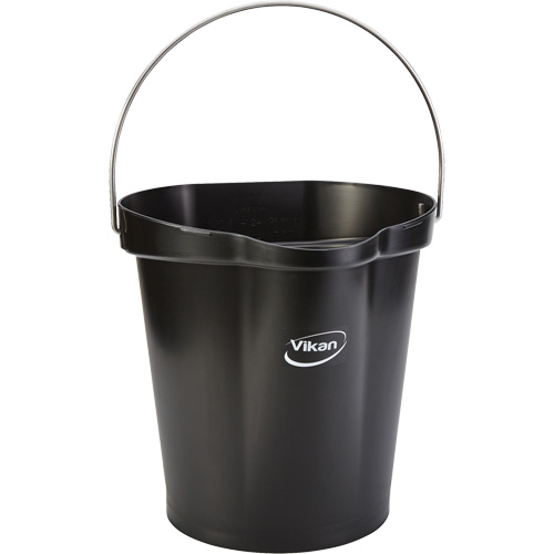 Food Hygiene Bucket, Black, 3 US gal. Sécurité Médic