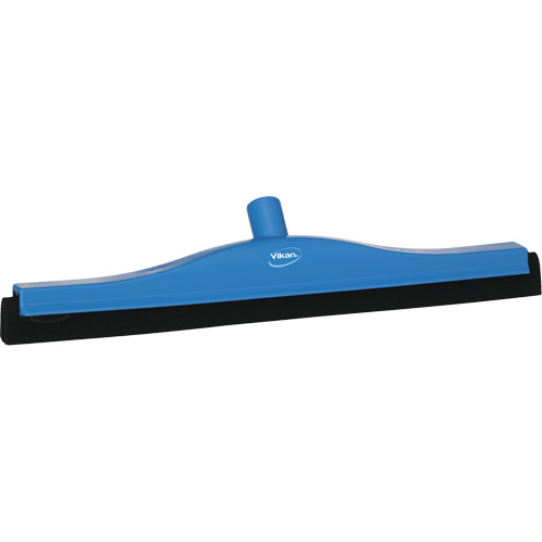 Raclette &agrave; t&ecirc;te fixe pour l'hygi&egrave;ne alimentaire, 20", Bleu Sécurité Médic
