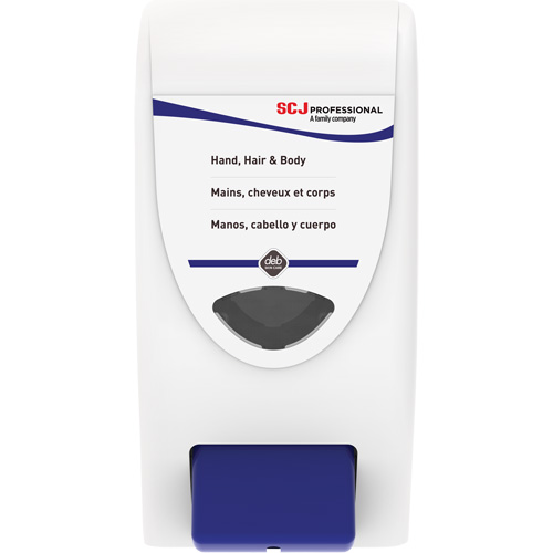 Cleanse Shower Gel Dispenser, Push, 4000 ml Capacity, Cartridge Refill Format Sécurité Médic