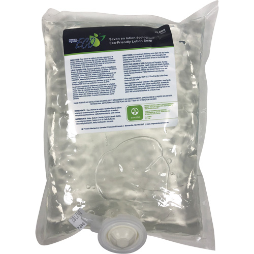Savon &agrave; main hydratant &eacute;cologique, Liquide, 1 L, Sans parfum Sécurité Médic