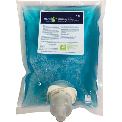 Savon &agrave; mains luxueux et &eacute;cologique, Mousse, 1 L, Parfum&eacute; Sécurité Médic