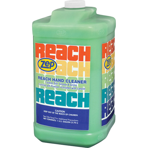 Nettoyant extra puissant pour les mains Reach, Pierre ponce, 3,78 L, Cruche, Parfum&eacute; Sécurité Médic