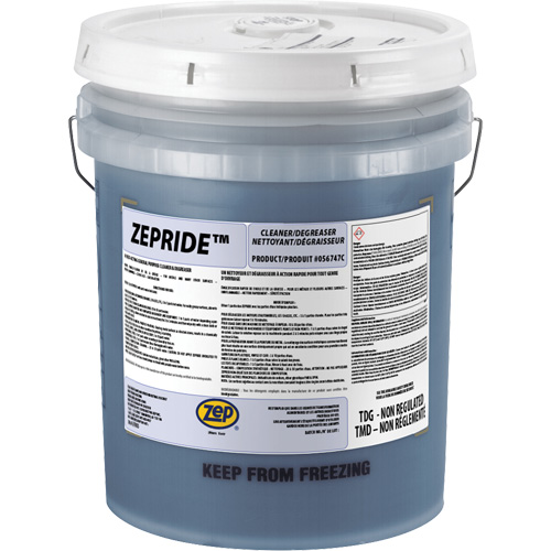 Nettoyant et d&eacute;graisseur tout usage &agrave; base de butyle Zepride, 20 L, Seau Sécurité Médic