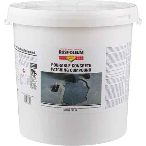 Concrete Saver&reg; Pourable Concrete Patching Compound, Kit, Grey Sécurité Médic