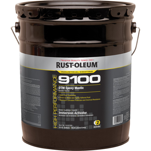 9100 System DTM Epoxy Mastic Immersion Activator, 5 gal., Pail Sécurité Médic