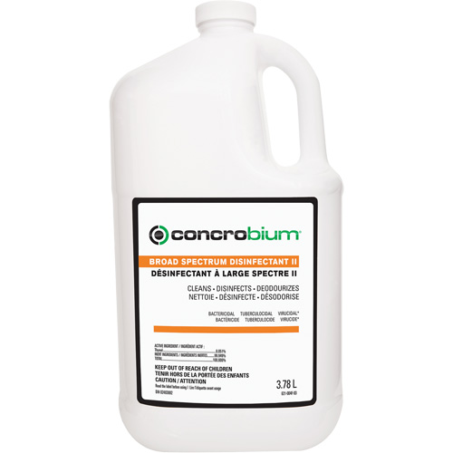 Broad Spectrum Disinfectant II, 3.78 L, Jug Sécurité Médic