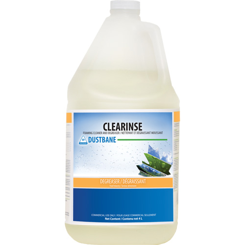 Clearinse Foaming Cleaner & Degreaser, 4 L, Jug Sécurité Médic