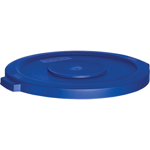 Waste Container Lid, Flat Lid, Plastic, Fits Container Size: 22" Dia. Sécurité Médic