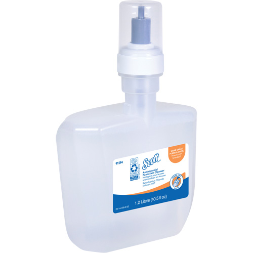 Nettoyant antimicrobien pour la peau Control de Scott, Mousse, 1,2 L, Sans parfum Sécurité Médic
