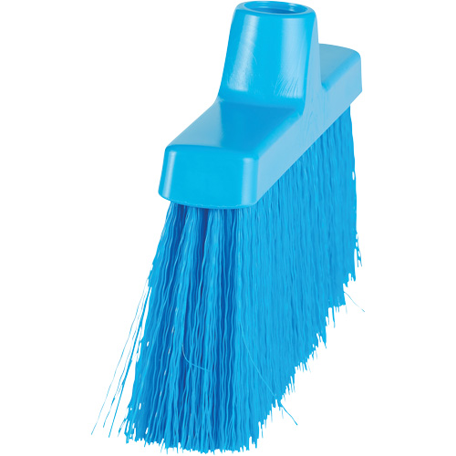 Balai oblique ColorCore, Crins Moyen, 10", Polypropyl&egrave;ne, Bleu Sécurité Médic