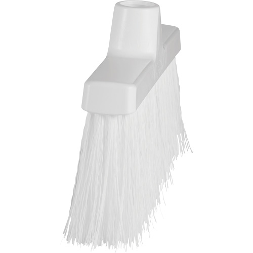 ColorCore Angle Head Broom, Medium Bristles, 10", Polypropylene, White Sécurité Médic