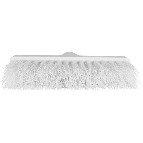 ColorCore Angle Head Broom, Medium Bristles, 10", Polypropylene, White Sécurité Médic