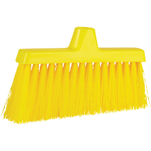 Balai oblique ColorCore, Crins Moyen, 10", Polypropyl&egrave;ne, Jaune Sécurité Médic