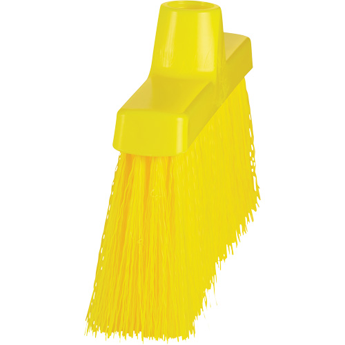 Balai oblique ColorCore, Crins Moyen, 10", Polypropyl&egrave;ne, Jaune Sécurité Médic