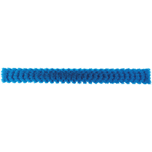 ColorCore Push Broom, Fine Bristles, 24", Polypropylene, Blue Sécurité Médic