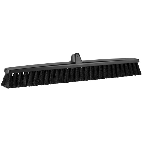 Balai-brosse ColorCore, Crins Fin, 24", Polypropyl&egrave;ne, Noir Sécurité Médic