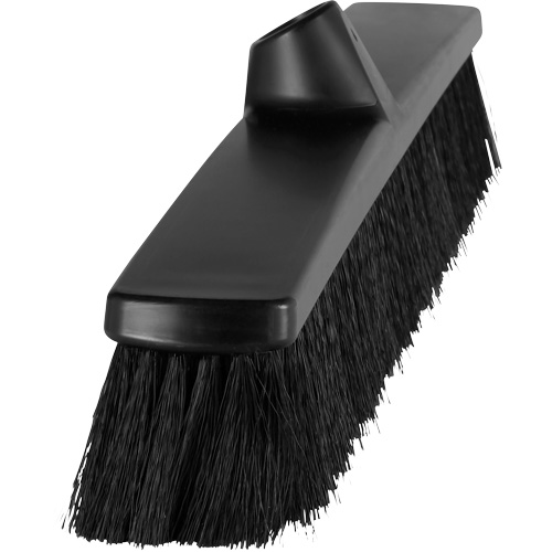 Balai-brosse ColorCore, Crins Fin, 24", Polypropyl&egrave;ne, Noir Sécurité Médic