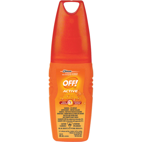 Insectifuge Off! Active, DEET &agrave; 25 %, Vaporisateur, 85 ml Sécurité Médic