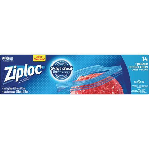 Ziploc&reg; Freezer Bags Sécurité Médic