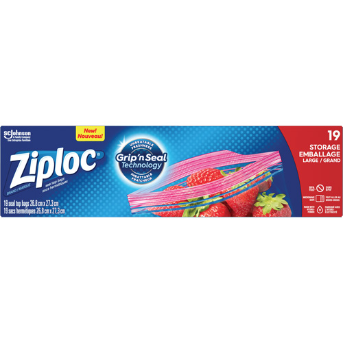 Sacs d'emballage Ziploc Sécurité Médic