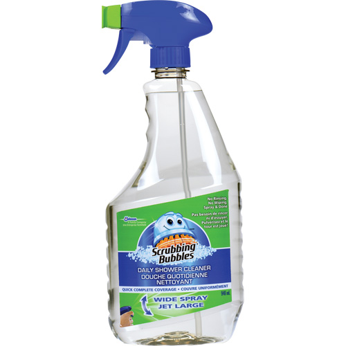Nettoyant quotidien pour douche de Scrubbing Bubbles, 946 ml, Bouteille &agrave; g&acirc;chette Sécurité Médic